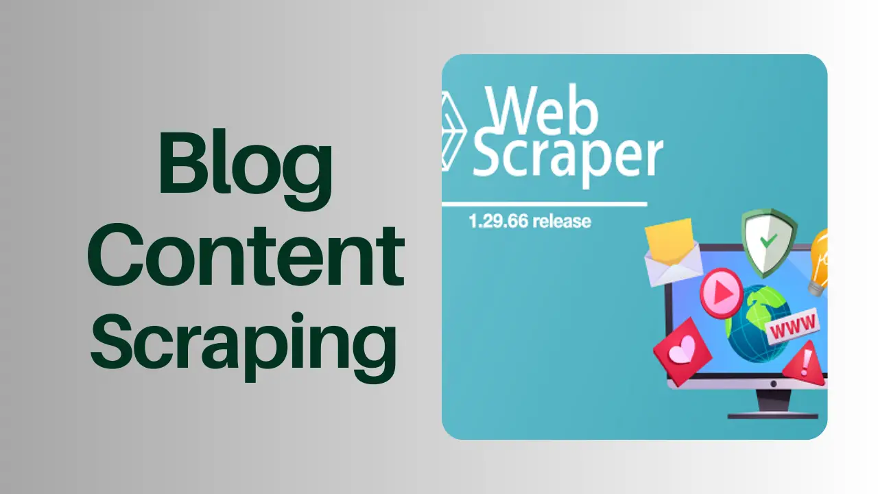 blog content scraping