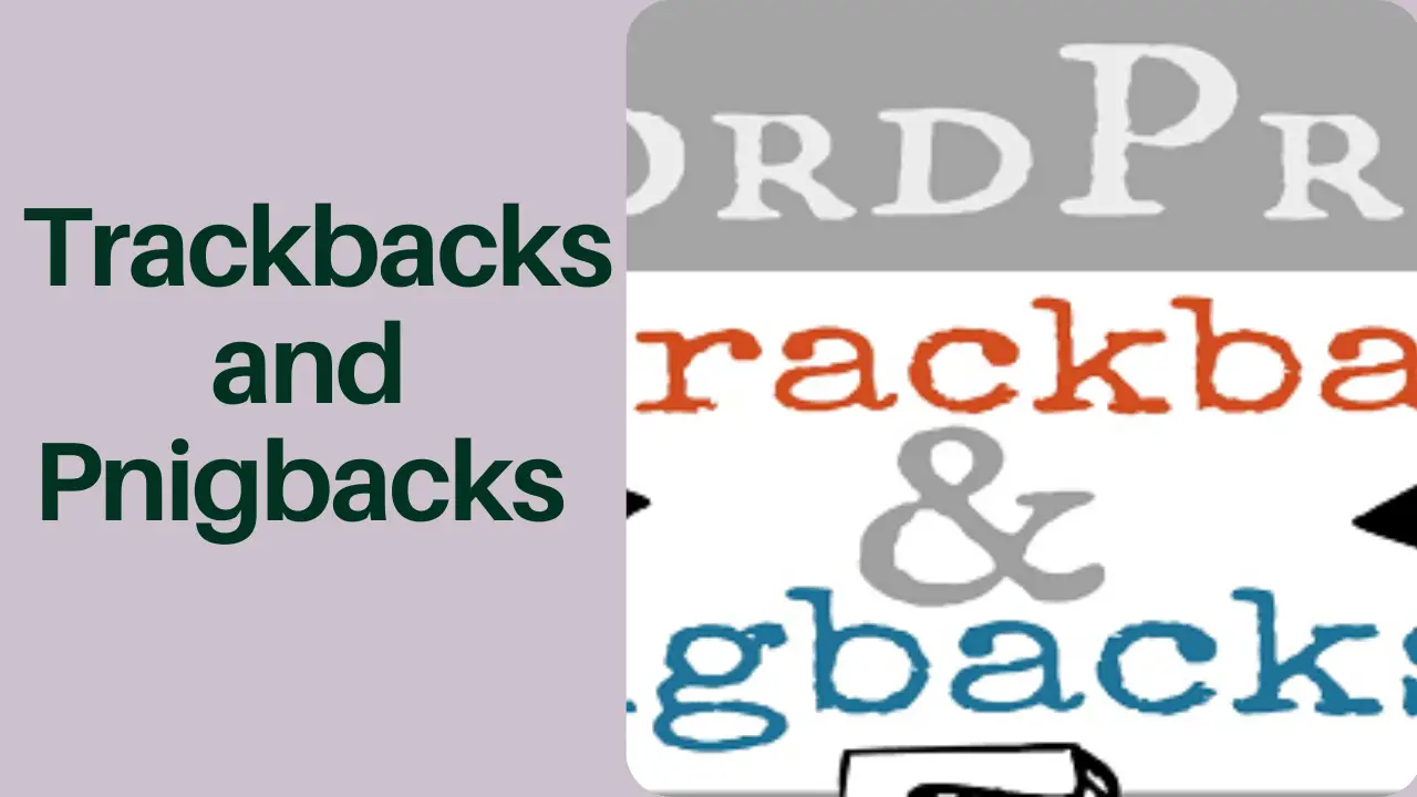 trackback and pingbacks